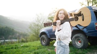 Girl music relax love