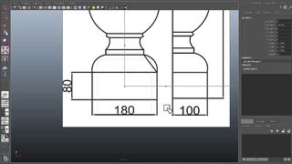 turn 2D cube balusters to 3D model maya