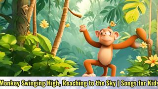 Monkeys are Playful and Mischievous, Making them Endearing to Children- Songs for Kids