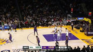 Final 5:36 INSANE ENDING Bucks vs Lakers ???? | March 8, 2024
