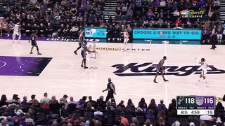 Final 5:03 CRAZY ENDING Spurs vs Kings ????| March 7, 2024