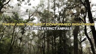 Seven Last Photos of Extinct Animals_