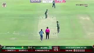 Nuwan thushara hat trick vs Bangladesh