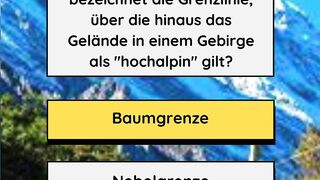 Deine Wissen über Berge vertiefe