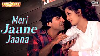 Meri Jaane Jaana | Insaaf | Akshay Kumar, Shilpa Shetty | Abhijeet Bhattacharya, Poornima | 90's Hit