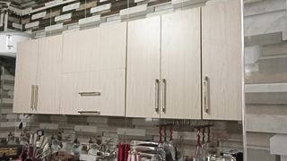 Wood kitchen هبل  With appledor marble
