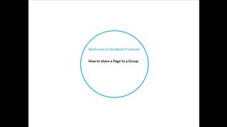 How to share page on facebook groups