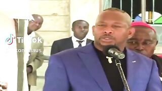 Mike Sonko Nearly beats a pastor