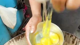 Egg Fried Rice With Manchurian ???? #streetfood #trending #ytshorts