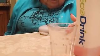 Italian grandmother learning to use Google home