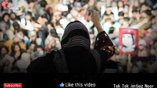 Mahrang Baloch at jalsa