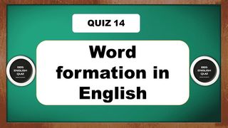 Word Formation in English