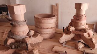 The art of engraving on wood using a CNC machine
