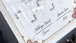 Nikkah Wedding Frame