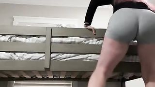 Sharing a bunk bed with your sister