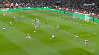 Saturday, March 9, 2024, goals from the match between Arsenal and Brentford (2-1), English Premier League
