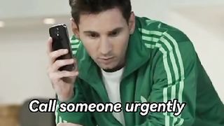 Messi and Ronaldo funny video