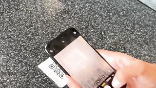 When restaurants have QR codes