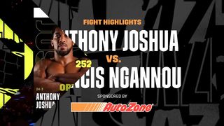 KNOCKOUT CHAOS | Anthony Joshua vs. Francis Ngannou Fight Highlights