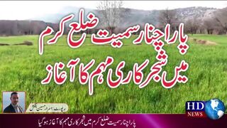 پارا چنار سمیت ضلع کرم میں شجرکاری مہم کا آغاز ہوگیا | hdnewskharian