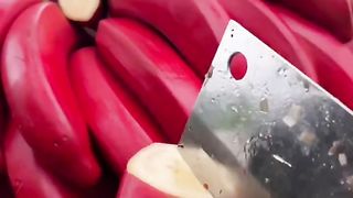 Red bananas