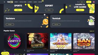 Code Promo Yonibet : Récupérez jusqu'à 2000€