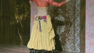 Belly dance by Indian guy