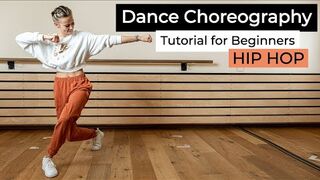 HIP HOP Dance Choreography Tutorial for Beginners - Free Dance Class at Home