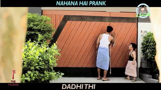 Nahana Hai Prank - Funny Prank By Rizwan Khan & Ahmed Khan  2023