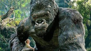 King Kong vs T-Rexes - Fight Scene - Movie CLIP [1080p 60 FPS HD]