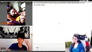 Payal Reaction on AdarshUc Omegle _ Omegle Funny Reaction