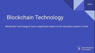 News Blockchain Technology
