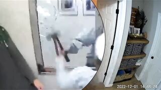 Husbands Prank Goes Horribly Wrong Almost Got Hit With A Hammer