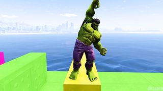 -SPIDERMAN COLOR PARKOUR Сhallenge !!