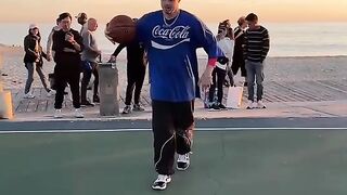 The Professor throws me a lob Grayson 'Professor' Boucher