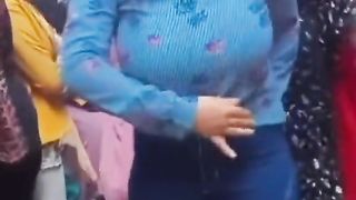 Beautiful and attractive girl dancing