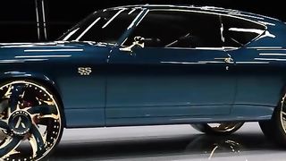 Super Wet 1969 Chevrolet Chevelle SS Hardtop on 26inch @artiswheels “CHI TOWN”