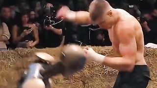 Russian Robot Fighting GONE WRONG قتال الروبوتات الروسية حدث بشكل خاطئ