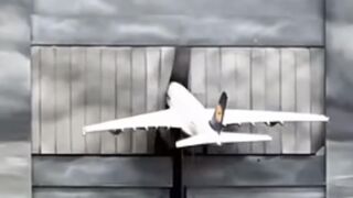 Lufthansa MODEL AIRBUS LANDING DEMO