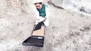 Silvee button milgaya shirazi ko . Wooow well done