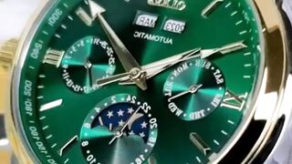 OLEVS Men's Stainless Steel Chronograph Watch