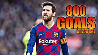 جميع اهداف ليونيل ميسي في مسيرته الكروية ● 800 هدف HD