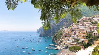 Positano's colorful cityscape, Amalfi Coast, Italy