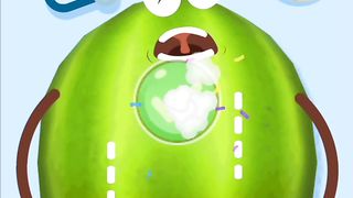 Watermelon's pimple and removing worms surgery