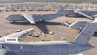 How The World's Largest Airplane Boneyard Stores 3,100 Aircraft | Big Business