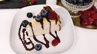 Delicious Easter cheesecake