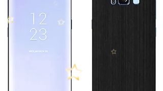 Titanium Black Textured Skin Compatible with Samsung Galaxy S8 Plus (Skin)