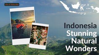 The natural beauty of Indonesia