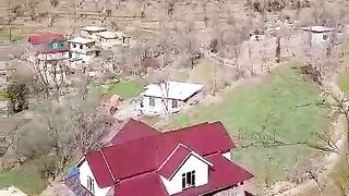 Beautiful view village sangla