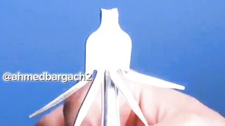 Handicrafts and Artwork Using Forks Only"